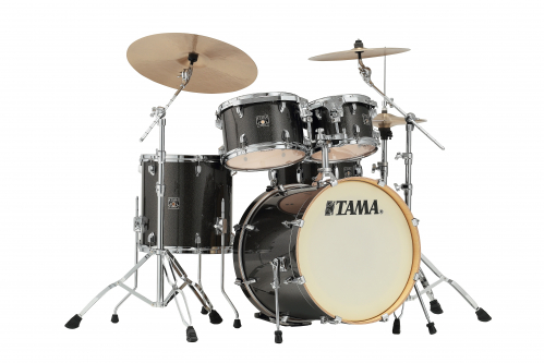 Tama CK50R-MGD drum set 5-pcs.superstar maple midnight gold sparkle, +sm5w 1007,1208,1414,2016,1455, c-hw