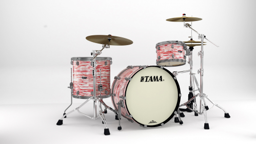 Tama MR32CZUS-RWO shell kit 3-pcs. sc maple tama red and white oyster 2214, 1208, 1616, u-hw