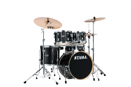 Tama IE58H6W-HBK drum set 5-pcs. imperialstar hairline black,+hcsb14/16/20 1814,1413,1208,1007,1405,c-hw