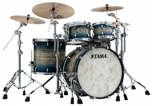 Tama TW42RZS-AIJB shell kit 4-pcs. star walnut indigo japanese sen burst 2216, 1007, 1208, 1616, c-hw