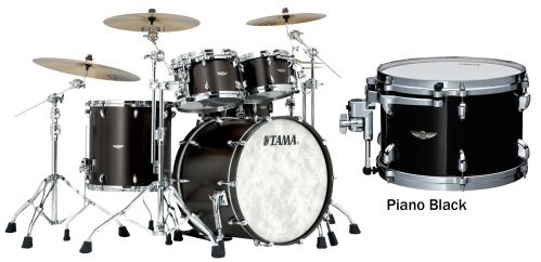 Tama TW42RZS-PBK shell kit 4-pcs. star walnut piano black 2216, 1007, 1208, 1616, c-hw Tama TW42RZS-PBK shell kit 4-pcs. star walnut piano black 2216, 1007, 1208, 1616, c-hw