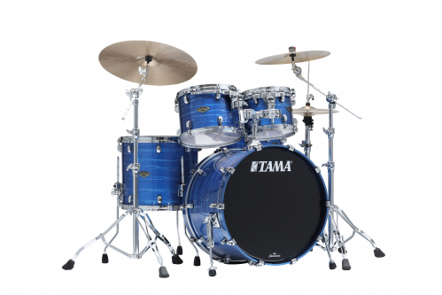 Tama WBS42S-LOR shell kit 4-pcs. sc waln.bir. lacquer ocean blue ripple tama c-hw,2216,1614,1209,1008