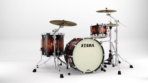 Tama MA32CZS-MBB shell kit 3-pcs. sc maple tama molten satin brown burst 2214, 1616, 1208, c-hw