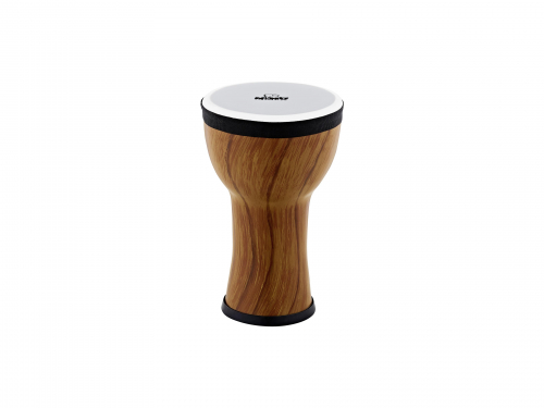 NINO Percussion NINO-EMDJ-TA elements mini djembe 6″ nino twisted amber