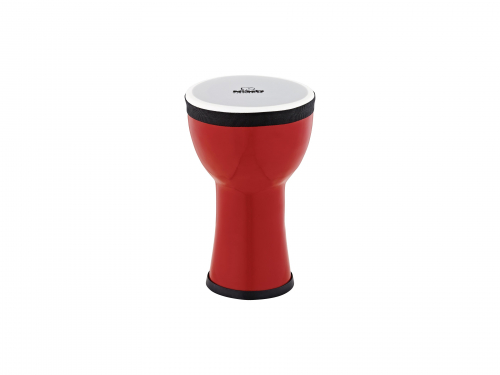NINO Percussion NINO-EMDJ-FE elements mini djembe 6″ nino fire engine