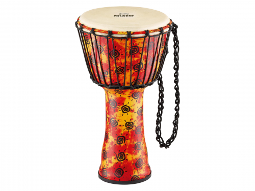 NINO Percussion NINO-PDJ1-S-G synthetic djembe small nino sunshine, ″travel series″ goat head