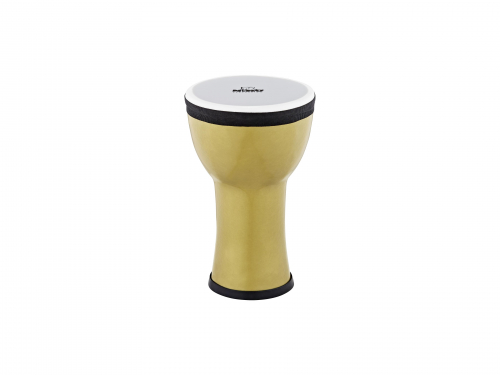 NINO Percussion NINO-EMDJ-GM elements mini djembe 6″ nino gold metallic