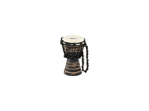 NINO Percussion NINO-ADJ4-XXS djembe african xx-small nino black carving ″moon rhythm″ w/o gig bag
