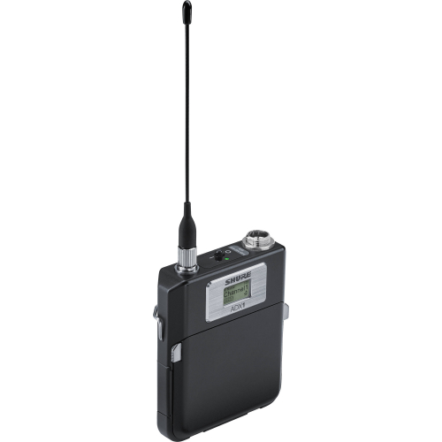 Shure  ADX1 Bodypack Transmitter compatible with Axient Digital Wireless Systems