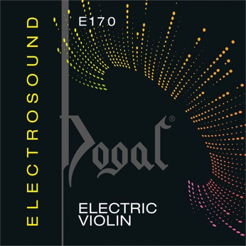 Dogal E170 Electrosound Chrome Electric Violin Strings, 4/4 Ball End