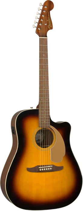 Fender Redondo Player Sunburst WN electric acoustic guitar