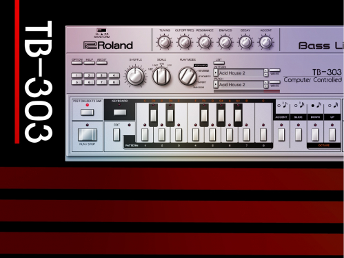 Roland Cloud TB-303 Bass Line Software Synthesizer