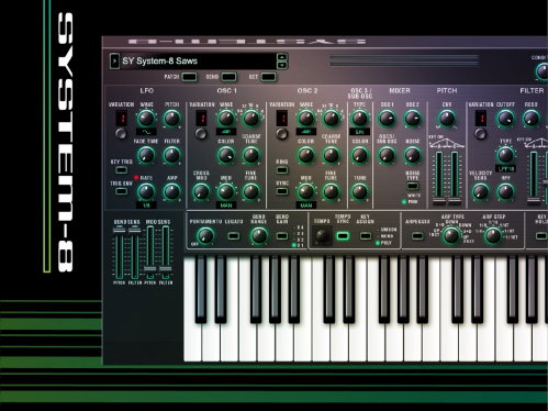 Roland Cloud System-8 Software Synthesizer