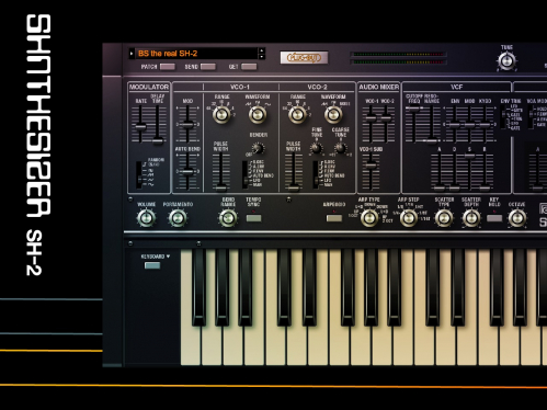 Roland Cloud SH-2 Software Synthezier