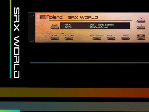 Roland Cloud SRX World Software Synthesizer 