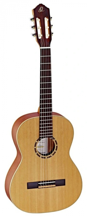 Ortega R122-7/8 nylon 6-str. guitar ortega mahogany body incl. gigbag
