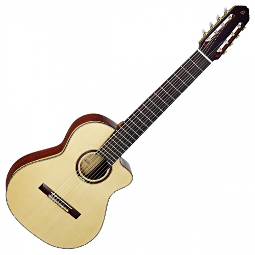 Ortega JRSM-COS nylon 8-str. guitar ortega natural, cocobolo spruce top javier reyes signature