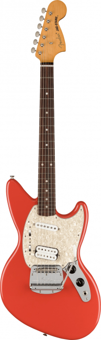 Fender Kurt Cobain Jag-Stang RW Fiesta Red electric guitar