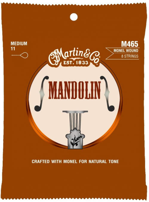 Martin M465 Monel Wound Mandolin Strings - Medium
