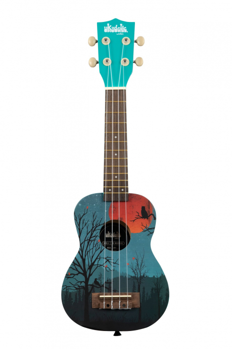 Kala Ukadelic Moonrise Soprano, ukulele with gigbag