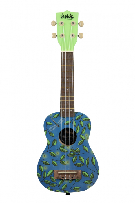 Kala Ukadelic Night Light Soprano ukulele with gigbag