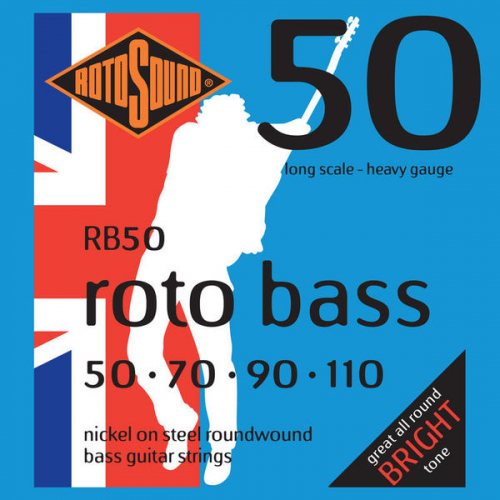 Rotosound RB50 String Set for 4 String Bass Guitar