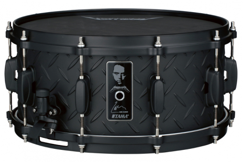 TAMA-LU1465B30 LARS ULRICH SIGNATURE SNARE LIMITED METALLICA “BLACK ALBUM” 30TH ANNIVERSARY EDITION 