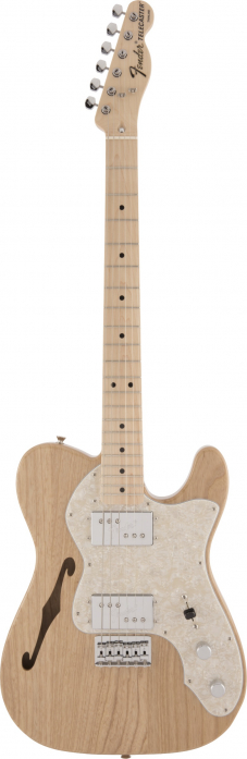 Fender Made in Japan Traditional 70s Thinline Telecaster MN Natural electric guitar