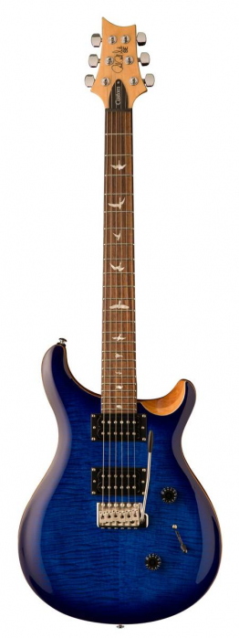 PRS SE Custom 24 Faded Blue Burst electric guitar