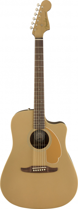 Fender Redondo Player Bronze Satin WN electric acoustic guitar
