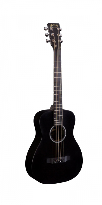Martin LX-BLACK acoustic guitar with gigbag