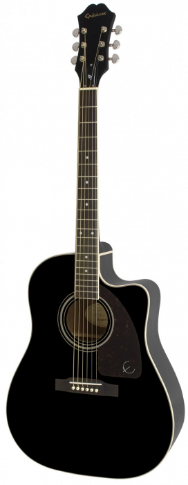 Epiphone J45EC Studio Solid Top Fishman Ebony electric acoustic guitar