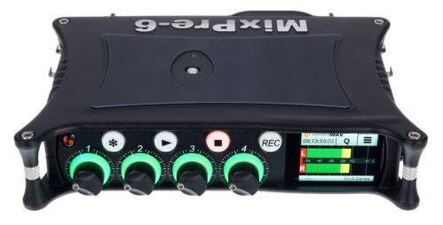 Sound Devices MixPre-6 II - Portable audio recorder with USB audio interface + bag Orca OR-270