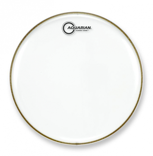 Aquarian 20″ Classic Clear - single ply drumhead
