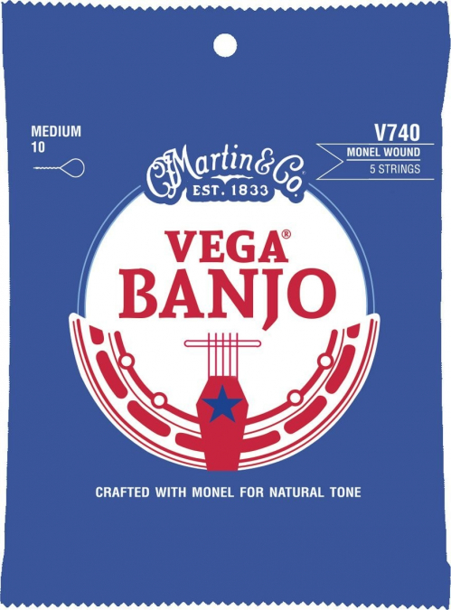 Martin V740 Vega Retro Banjo strings