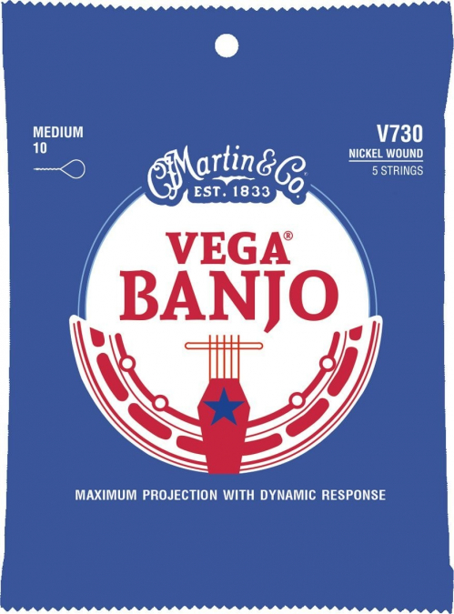 Martin V730 Vega Medium Banjo strings