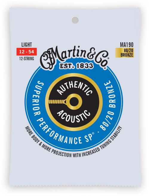 Martin MA190 Authentic Light 80/20, 12-54.