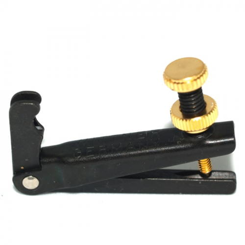 Wittner String Adjuster for Viola black with gilded screw