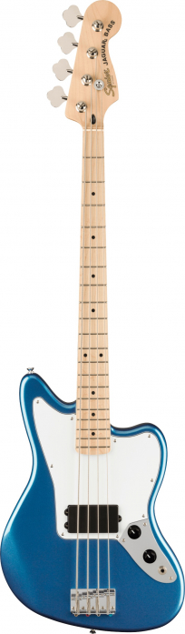 Fender Squier Affinity Series Jaguar Bass H MN LPB Lake Placid Blue bass guitar
