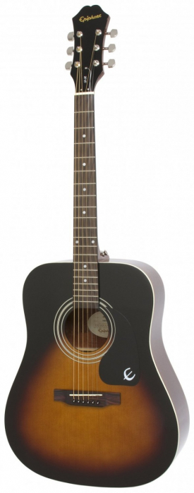 Epiphone Songmaker DR-100 Square Shoulder VS Vintage Sunburst acoustic guitar