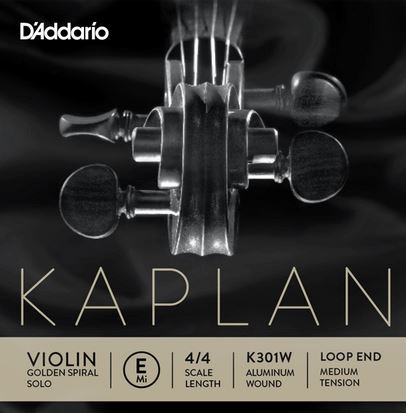 D′Addario Kaplan Golden Spiral Solo K301W violin string