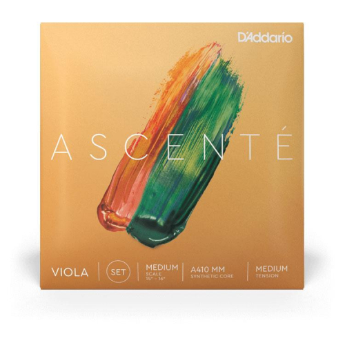 D′Addario Ascente A410MM Medium Scale viola strings