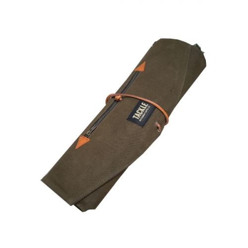 Tackle RUSB-FG Waxed Canvas Roll Up Stick Case Tackle RUSB-FG Waxed Canvas Roll Up Stick Case