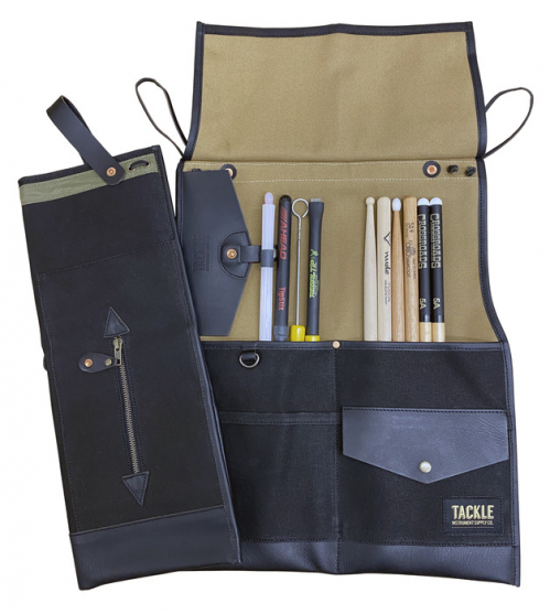 Tackle BFSB-BL Instrument Supply Bi-Fold Stick bag in Black