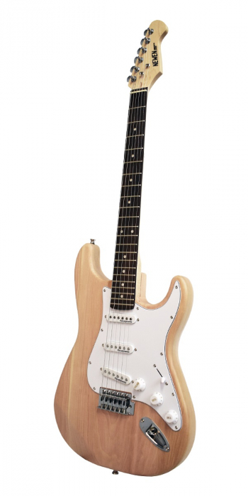 Newen ST Natural Wood electric guitar