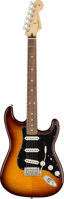 Fender Player Stratocaster Plus Top PF Tobacco Sunburst electric guitar