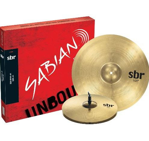 Sabian SBR 5002 2-Pack drum cymbals set