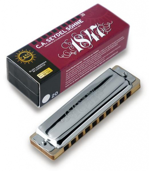 Seydel 16601D Blues 1847 Lightning D harmonica