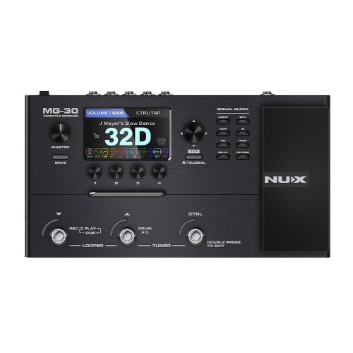 NUX MG 30 guitar multi-effects processor