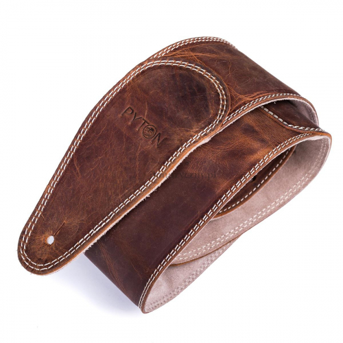 Pyton 11 Professional Brown guitar strap